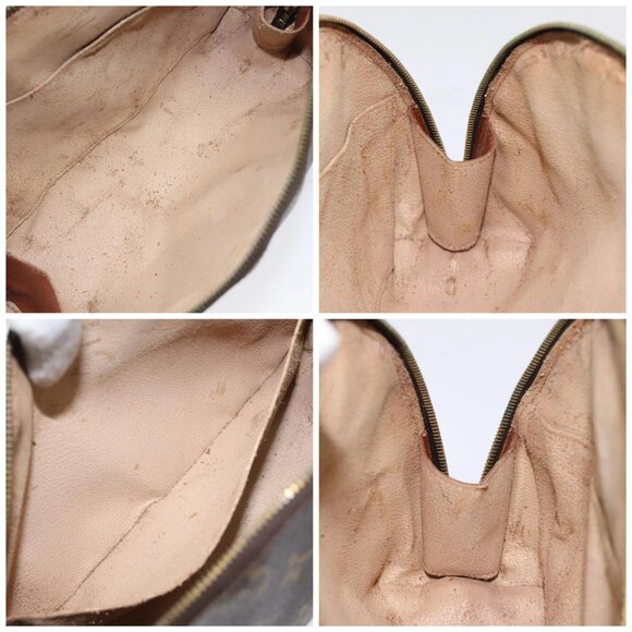 LOUIS VUITTON Monogram Trousse Demi Ronde Cosmetic Pouch - Picture 13 of 14